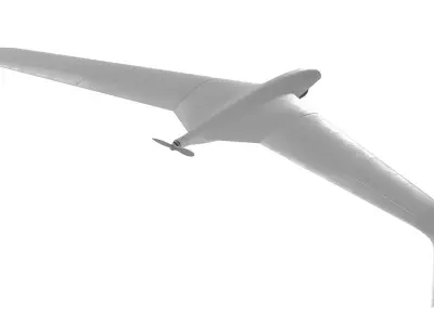 Drone UAV ZALA 421 3D model