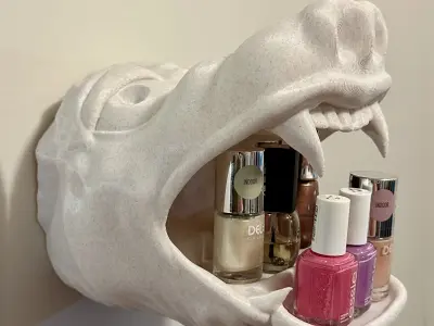 Gargoyle Nail Polish Display Non-commercial 3D print model