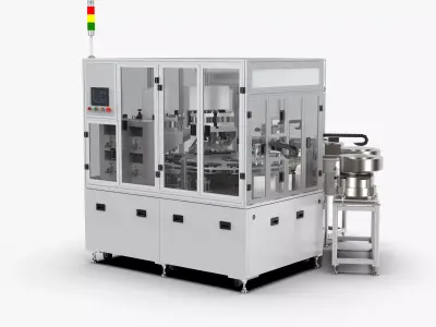 Automatic Stamping Riveting Machine 3D model