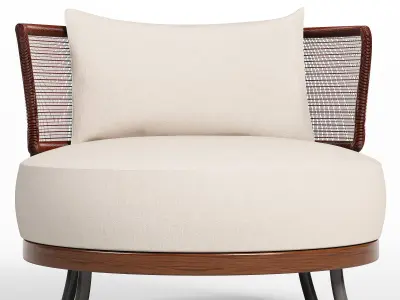 furniture chair Low-poly 3D model