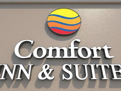 Commercial Building-026 Comfort Inn and Suites Hotel 3D model