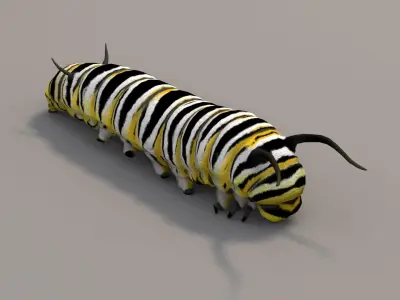 caterpillar monarch 3D model