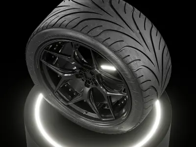 Federal 595 RS R 285 30 ZR18 3D model