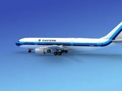 Airbus A300 Eastern 1 3D model