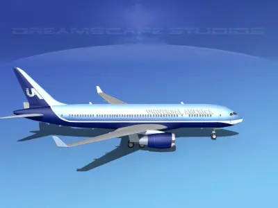 Boeing 787-8 Universal 3D model