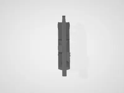 Mobile crane for 3D printing Free 3D print model