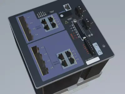 IE 4000 Switch 3D Model 3D model