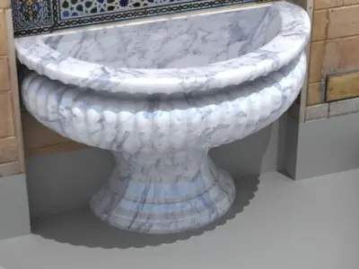 Fountain 05 3D model