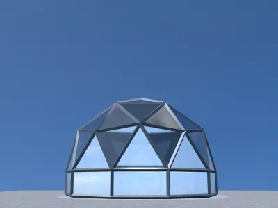 Dome Building 3D model