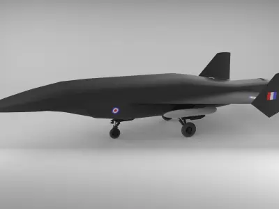 HAWKER SIDDELEY TYPE 1019E2 3D model