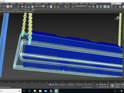 Swing for landscape  3D model