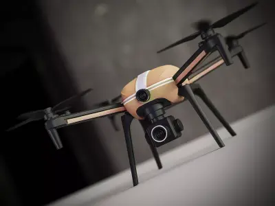 A Modern Camera Drone 3D model