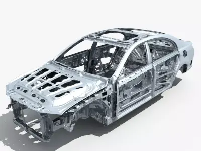 Car Frame 02 3D model