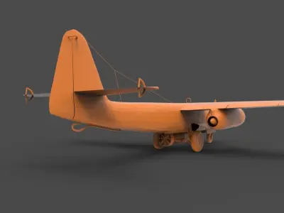 Ar 234 3D print model