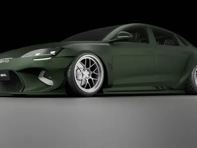 BYD Seal 2024 Military  3D model