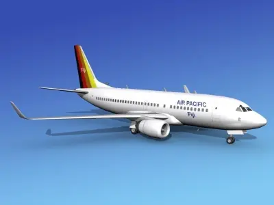 Boeing 737-700ER Air Pacific Fiji 3D model