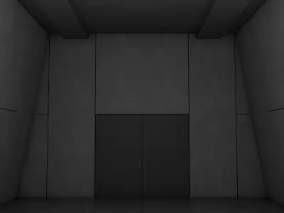 Sci Fi Interior 3D model 91