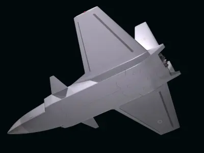MIUS UCAV 3D model