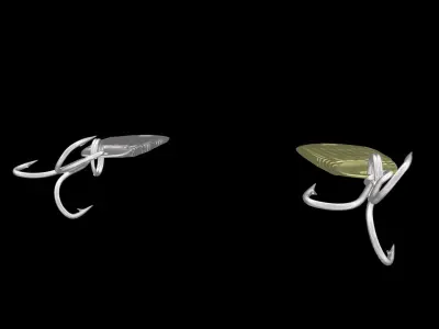 Fishing Spoon 3D model