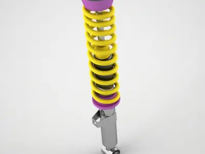 Suspension dumper 3D model