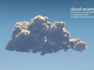 Clouds 3D 3D model