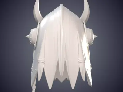 Horned Warrior Helmet PM-887 3D print model