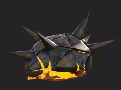 PBR Sci-Fi Bug   Arknights Insect   3D print model Low-poly 3D model