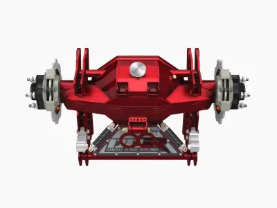 HCD Daddy Dave rear end Low-poly 3D model