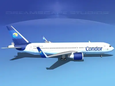 Boeing 767-300 Condor 3D model