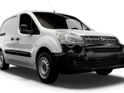 Opel Combo Cargo RU spec L1 2021 3D model