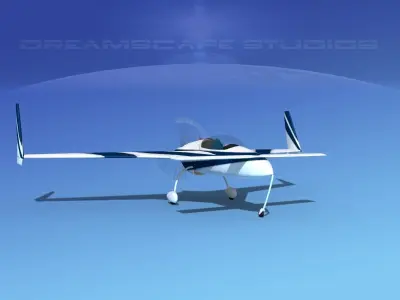 Rutan VariEze V04 3D model