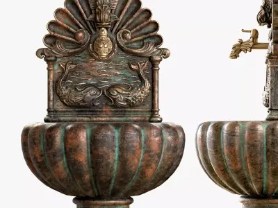 Fountain Robers 3D model