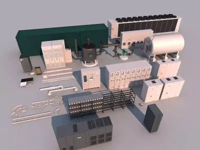 Industrial Equipment 3D model