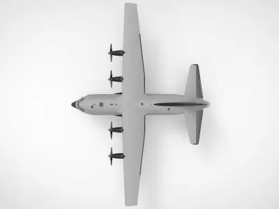 US Military Aircraft 6 list 3d model Part II Low-poly 3D model