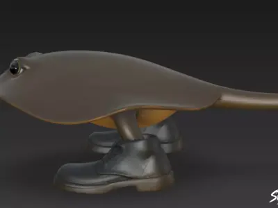 Rayinilde Rayalac - Italian BrainRot Low-poly 3D model