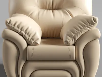 Bristol Armchair Free 3D model