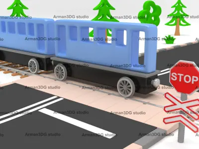 Kids toys 2 3D model