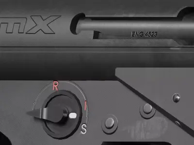 Beretta PMX Free low-poly 3D model