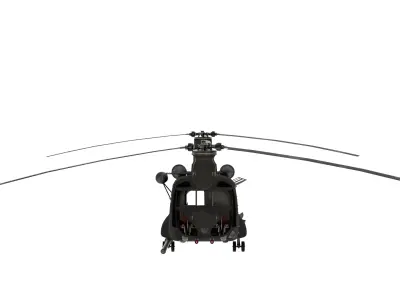 GH Transportation Helicopter Rigged  3D model