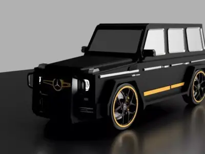 Mercedes Gwagon G63 AMG 3D model