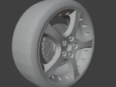 x-type proteus rims 3D model