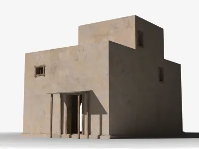 Arab x35 Low-poly 3D model