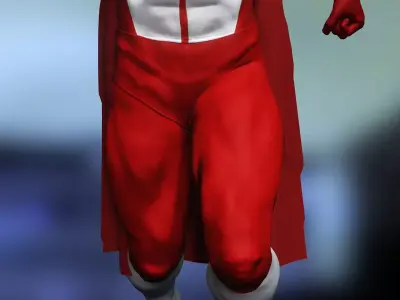 Omni-Man Low-poly 3D model