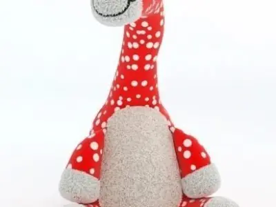 Dario Dinosaur Toy 3D model