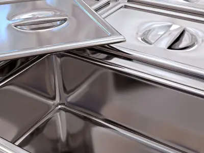 Buffet Equipment 3D model