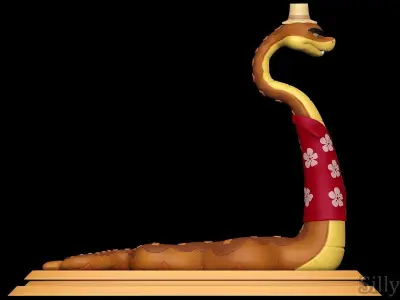 Mr Hubert Snake - The Bad Guys 3D print model