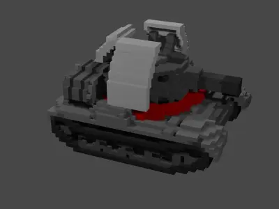 Mirage Tank 3D model