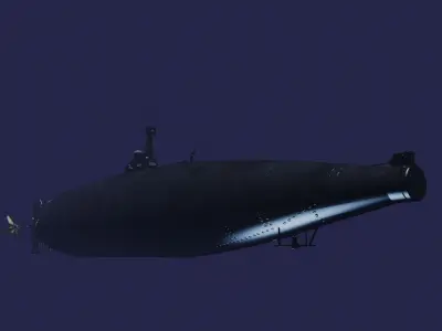Isaac Peral sub full model 3D model