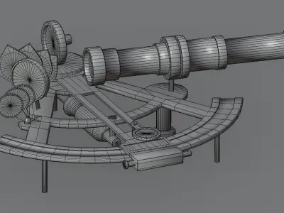 Sextant 3D Model 3D model