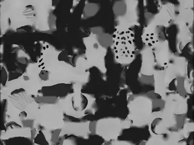 Crystal Antler Baby Reindeer 3D Model Magical Fawn Low-poly 3D model